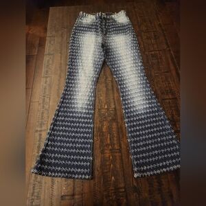 Fashion Nova Womens Flare Jeans Sz9